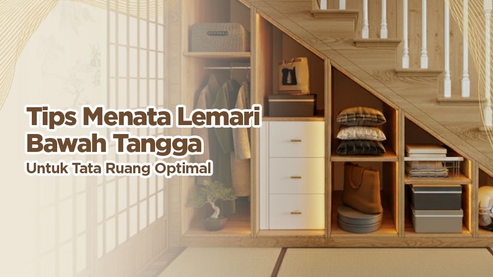 6 Tips Menata Lemari Bawah Tangga 