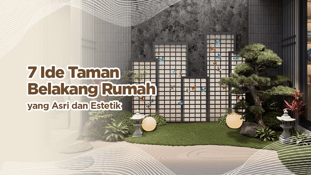 Ide Taman Belakang Rumah yang Asri dan Nyaman